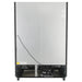 Nordic Air GRM-46C-S sliding door display refrigerator, rear view showing the back panel and compressor