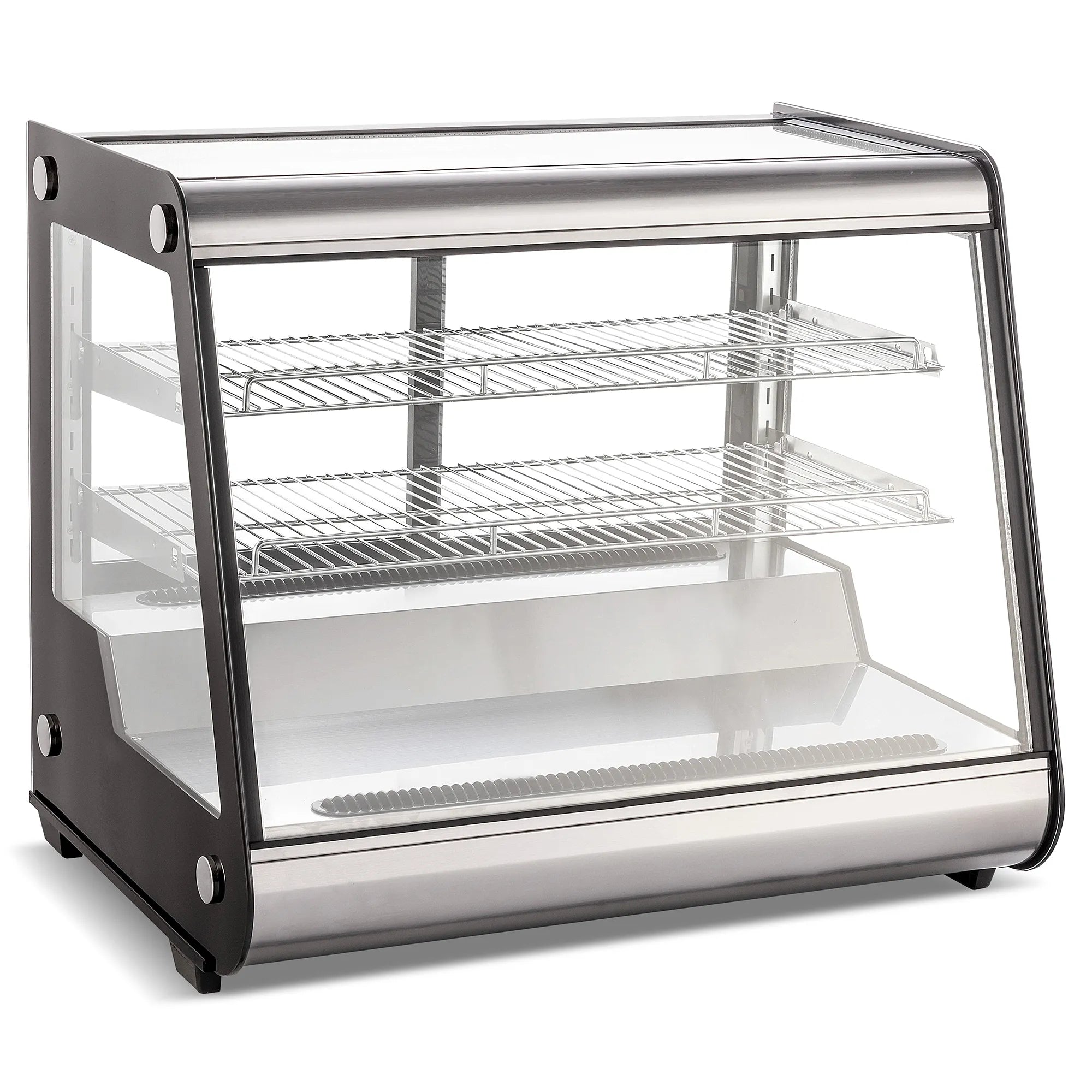 Nordic Air NACP-32 Counter Top 32" Angled Glass Refrigerated Pastry Display Case-Phoenix Food Equipment