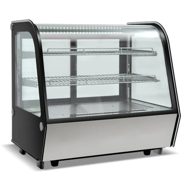 Nordic Air NCCP-28 Counter Top 28" Curved Glass Refrigerated Pastry Display Case-Phoenix Food Equipment