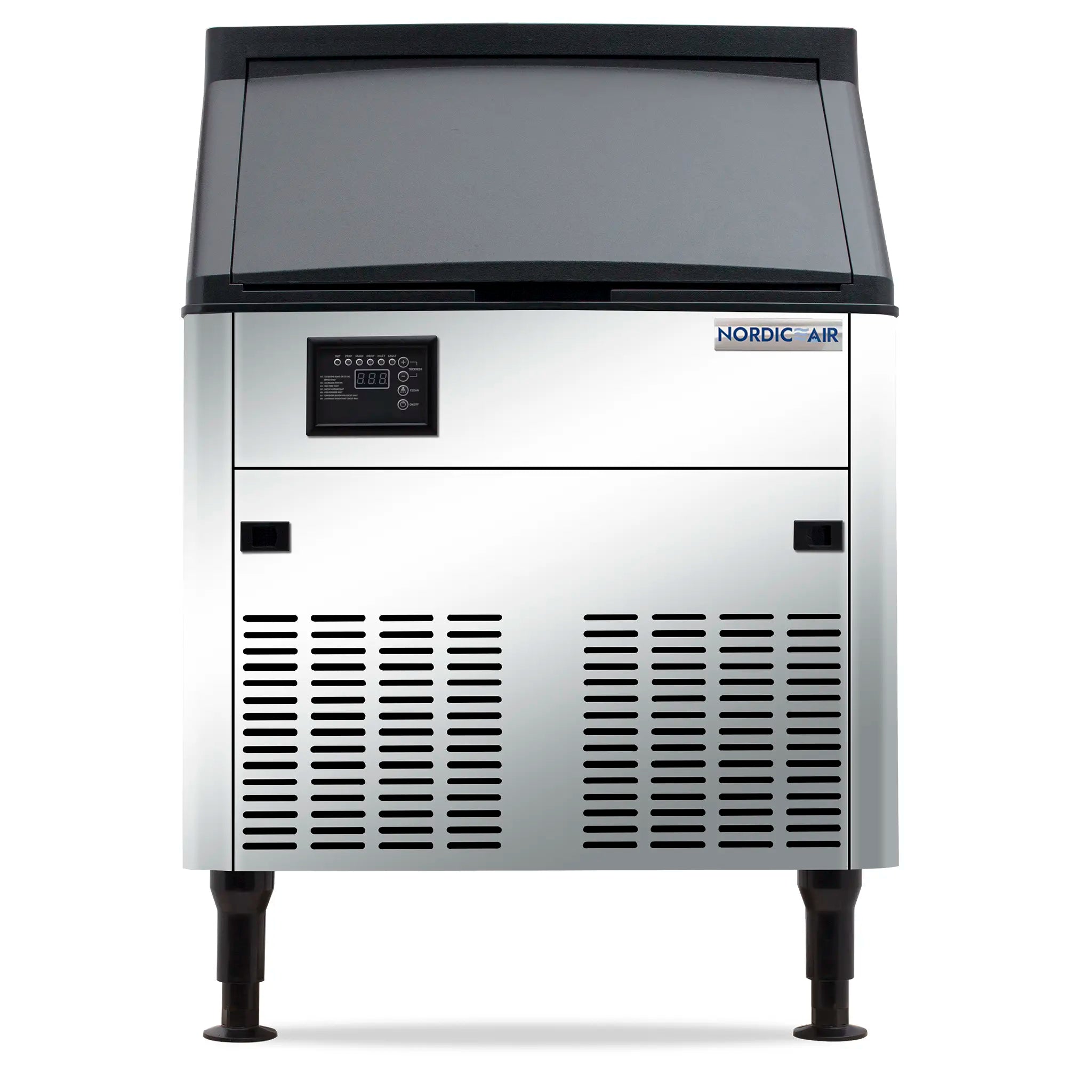 Nordic Air NIM-210C Ice Machine, Cube Shaped Ice - 210LB/24HRS, 80LBS Storage-Phoenix Food Equipment