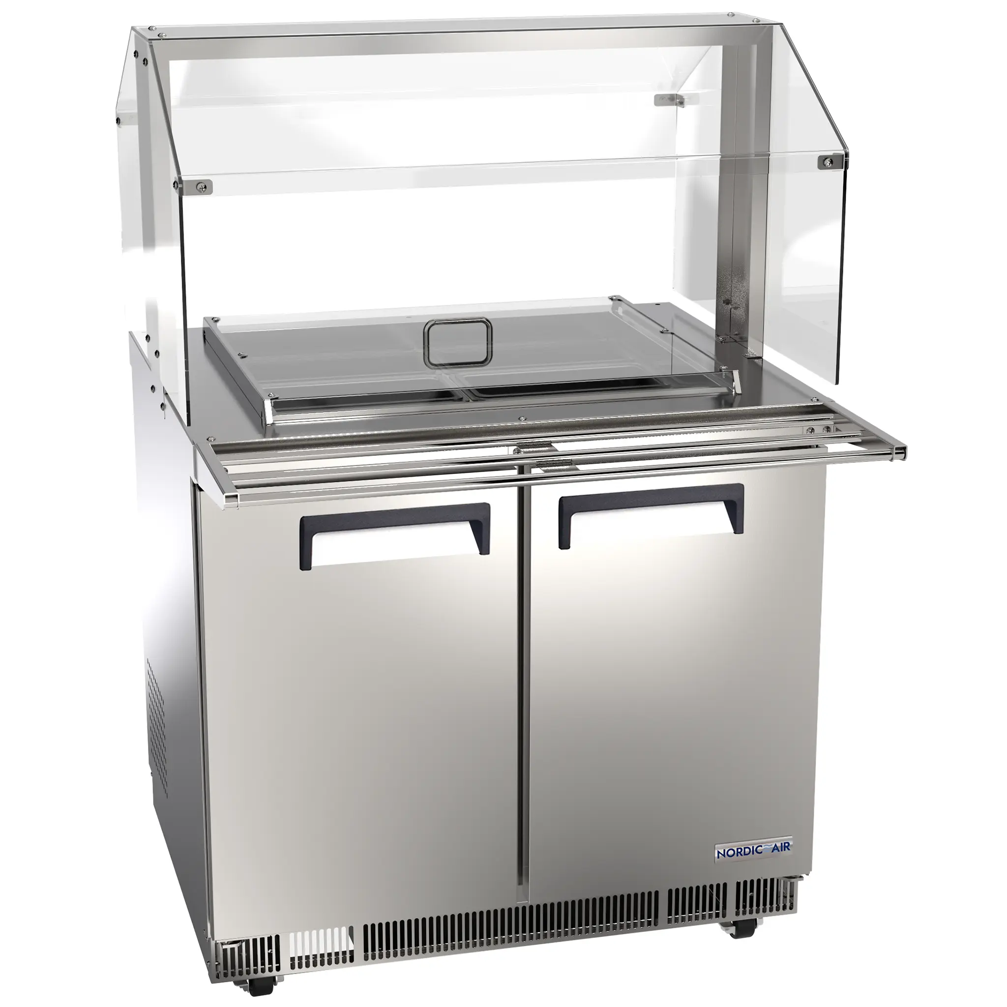 Nordic Air SBAR-36 Double Door 36" Salad Bar Refrigerator-Phoenix Food Equipment
