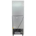 Nordic Air SGF-22C glass door freezer, rear view showing the back panel and bottom mounted compressor