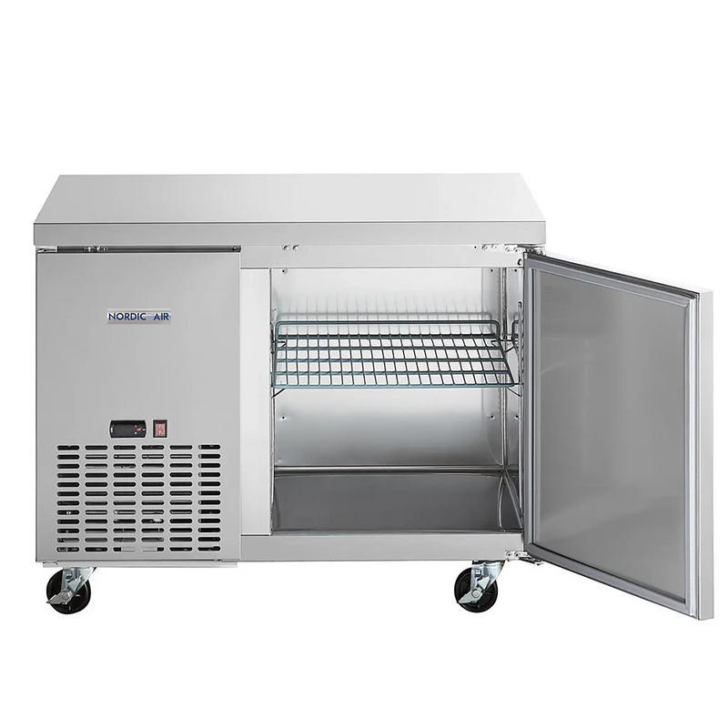 Nordic Air UCRS-44 Single Door 44" Side Mounted Refrigerated Work Table-Phoenix Food Equipment