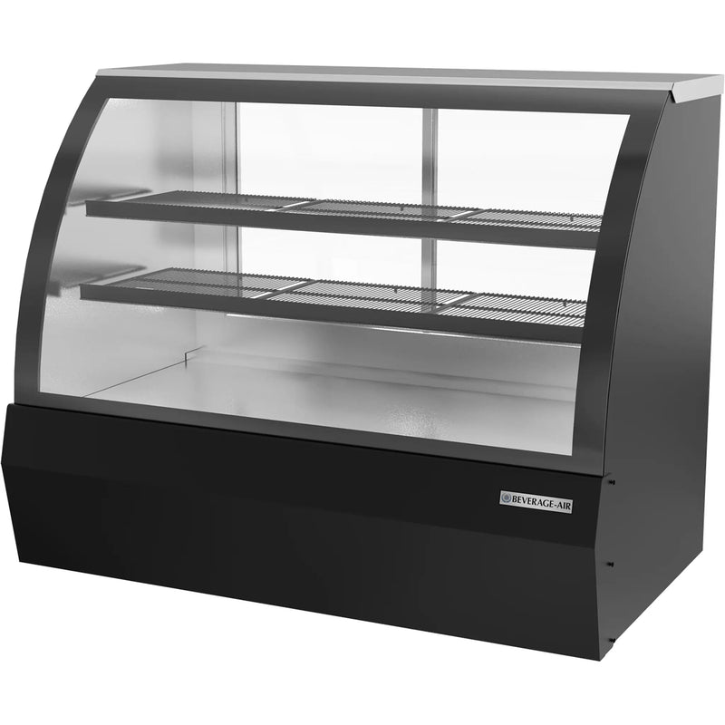 **OPEN BOX** Beverage Air CDR5HC-1-B Curved Glass 60" Refrigerated Deli Case-Phoenix Food Equipment