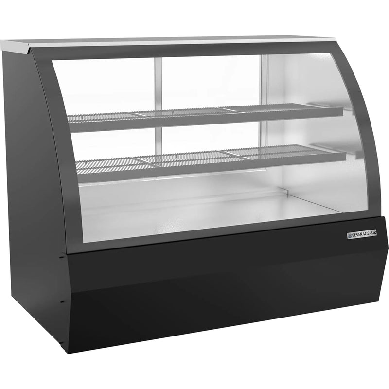 **OPEN BOX** Beverage Air CDR5HC-1-B Curved Glass 60" Refrigerated Deli Case-Phoenix Food Equipment