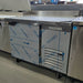 Open box Beverage Air WTR41AHC 41-inch single door under counter refrigerator in stainless steel with protective film