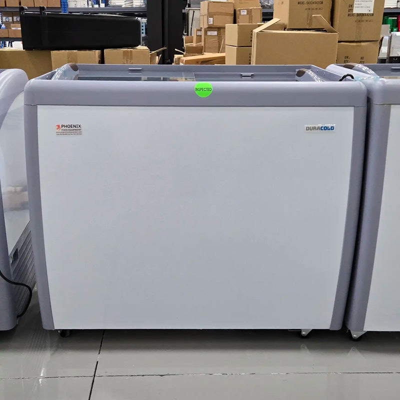 **OPEN BOX** Duracold DIPC-39 Ice Cream Dipping & Gelato Freezer - 6 Tub/6 Pan Capacity-Phoenix Food Equipment