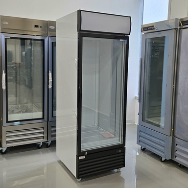 **OPEN BOX** Duracold P600WB Single Door 28" Wide Display Refrigerator-Phoenix Food Equipment