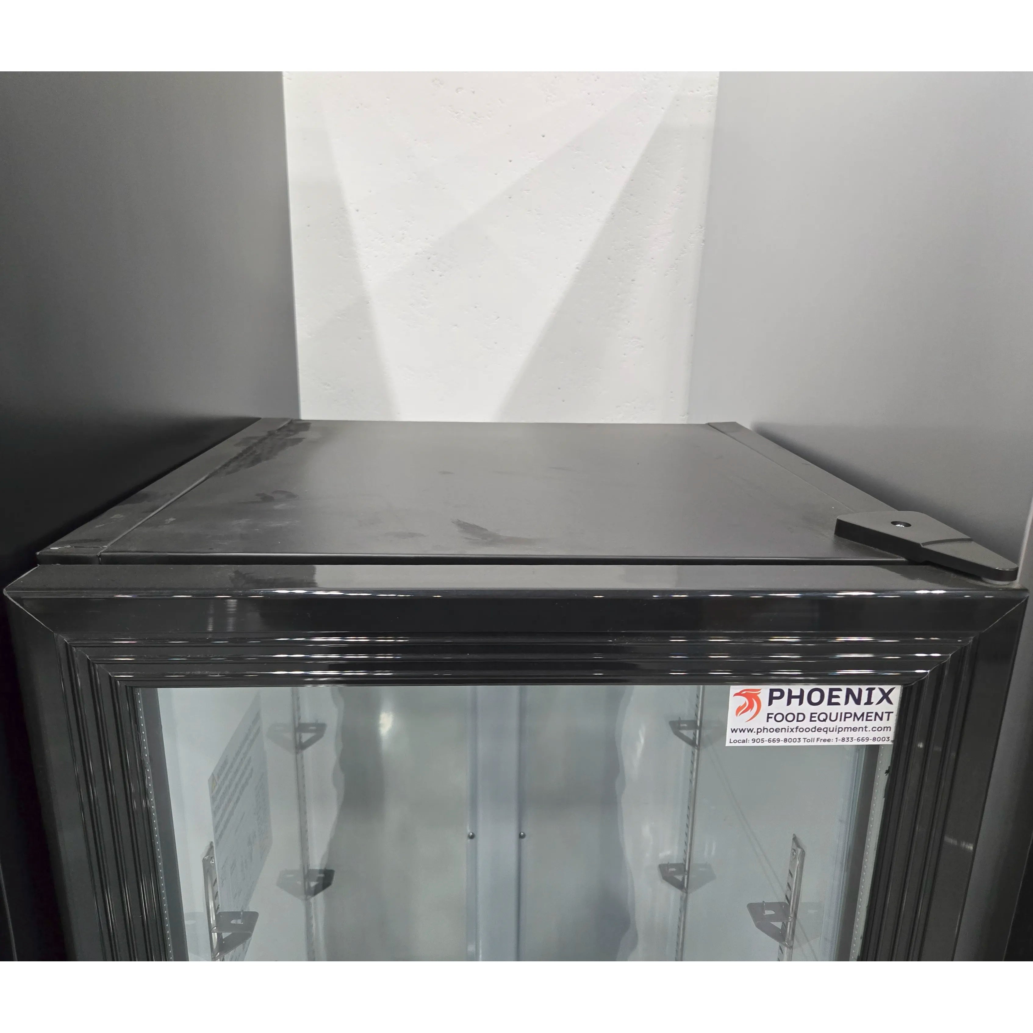 **OPEN BOX** Nordic Air GRM-22 Single Door 22" Wide Glass Display Refrigerator-Phoenix Food Equipment