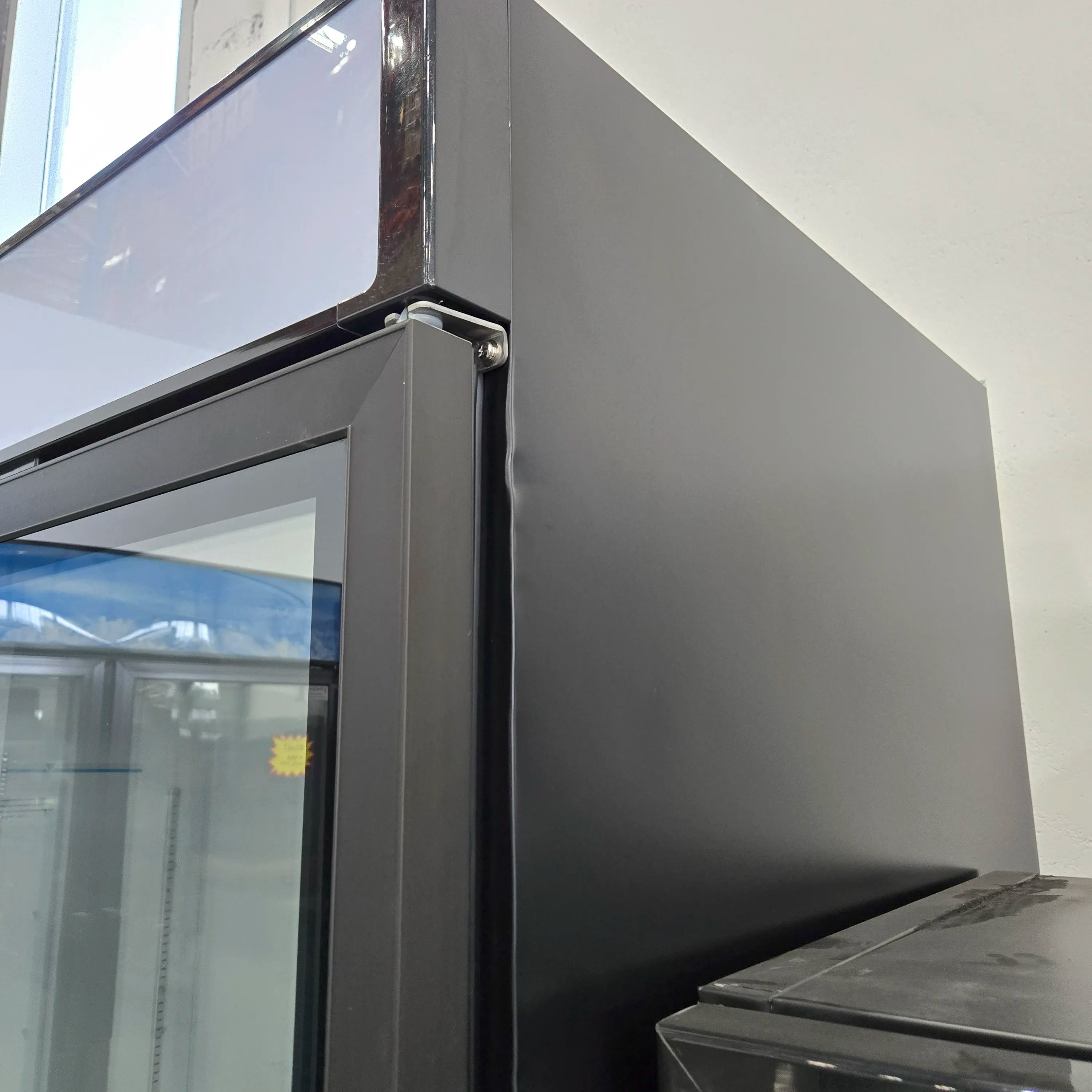 **OPEN BOX** Nordic Air GRM-48C Double Door 54" Wide Glass Display Refrigerator-Phoenix Food Equipment