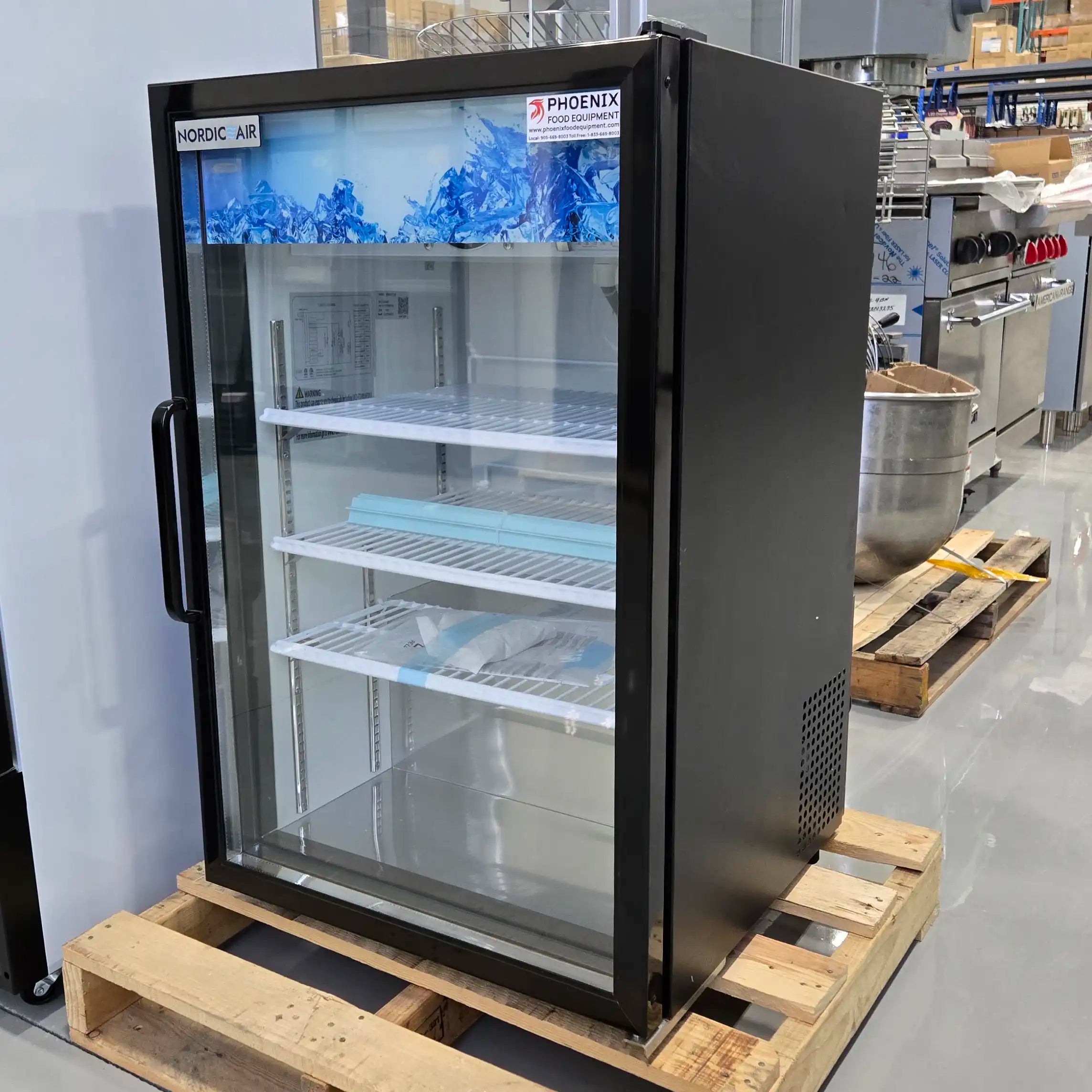**OPEN BOX** Nordic Air GRM-CT-39 Countertop Display Refrigerator-Phoenix Food Equipment
