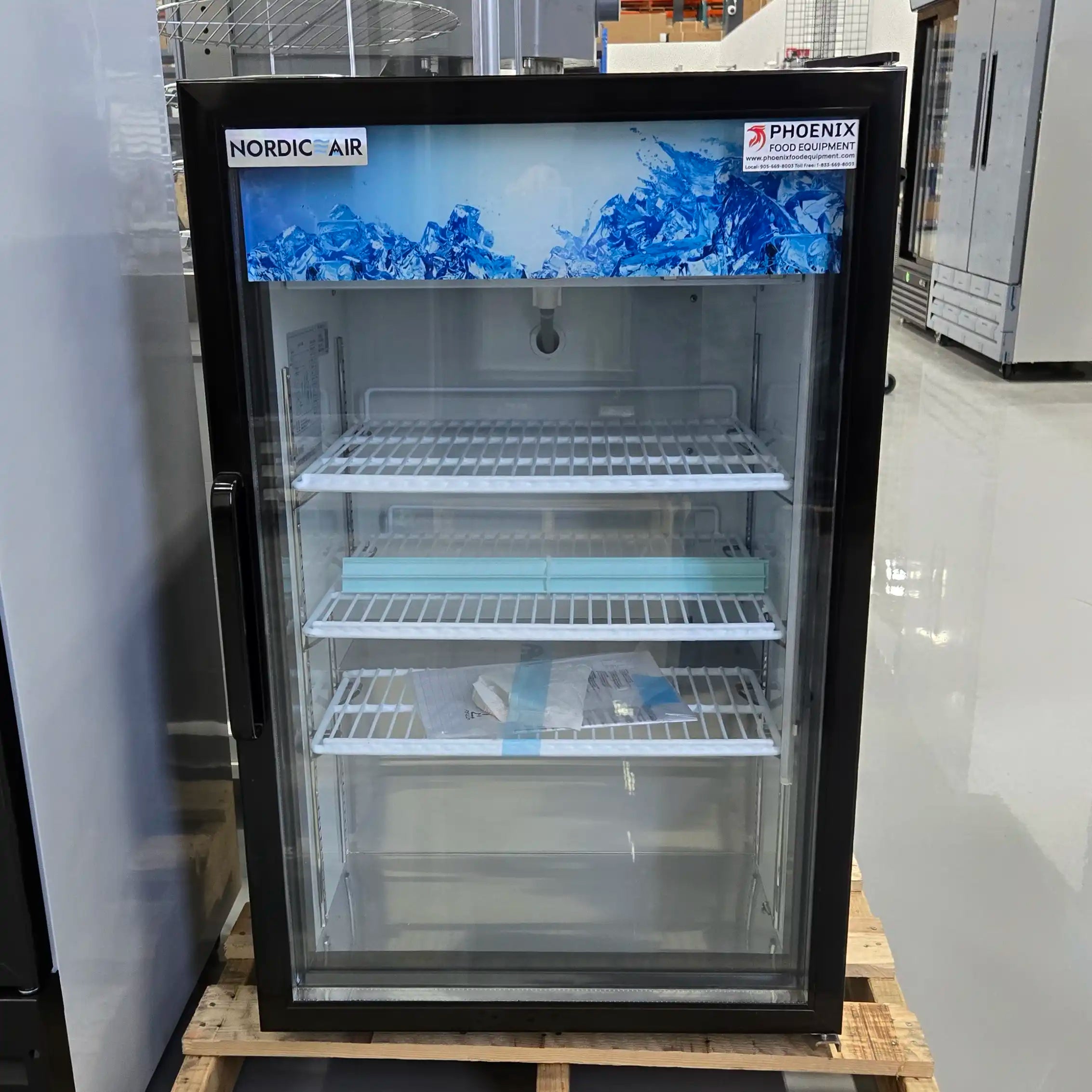 **OPEN BOX** Nordic Air GRM-CT-39 Countertop Display Refrigerator-Phoenix Food Equipment