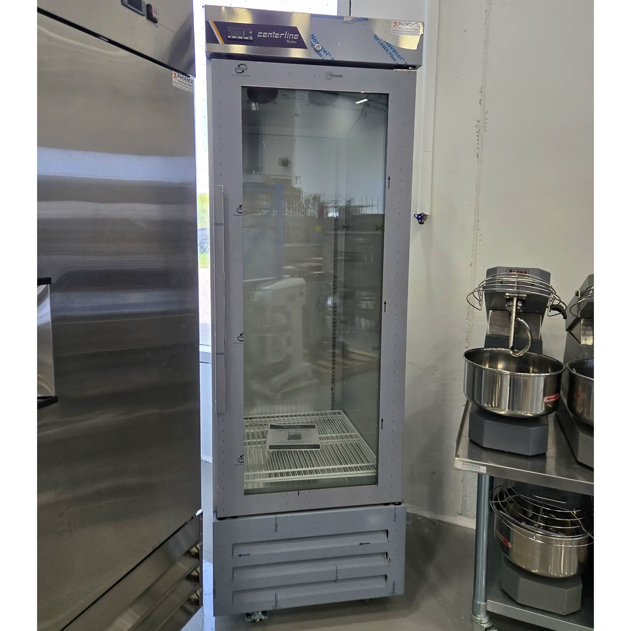 **OPEN BOX** Traulsen Centerline CLBM-23R-FG-R Single Glass Door 27" Wide Stainless Steel Refrigerator-Phoenix Food Equipment