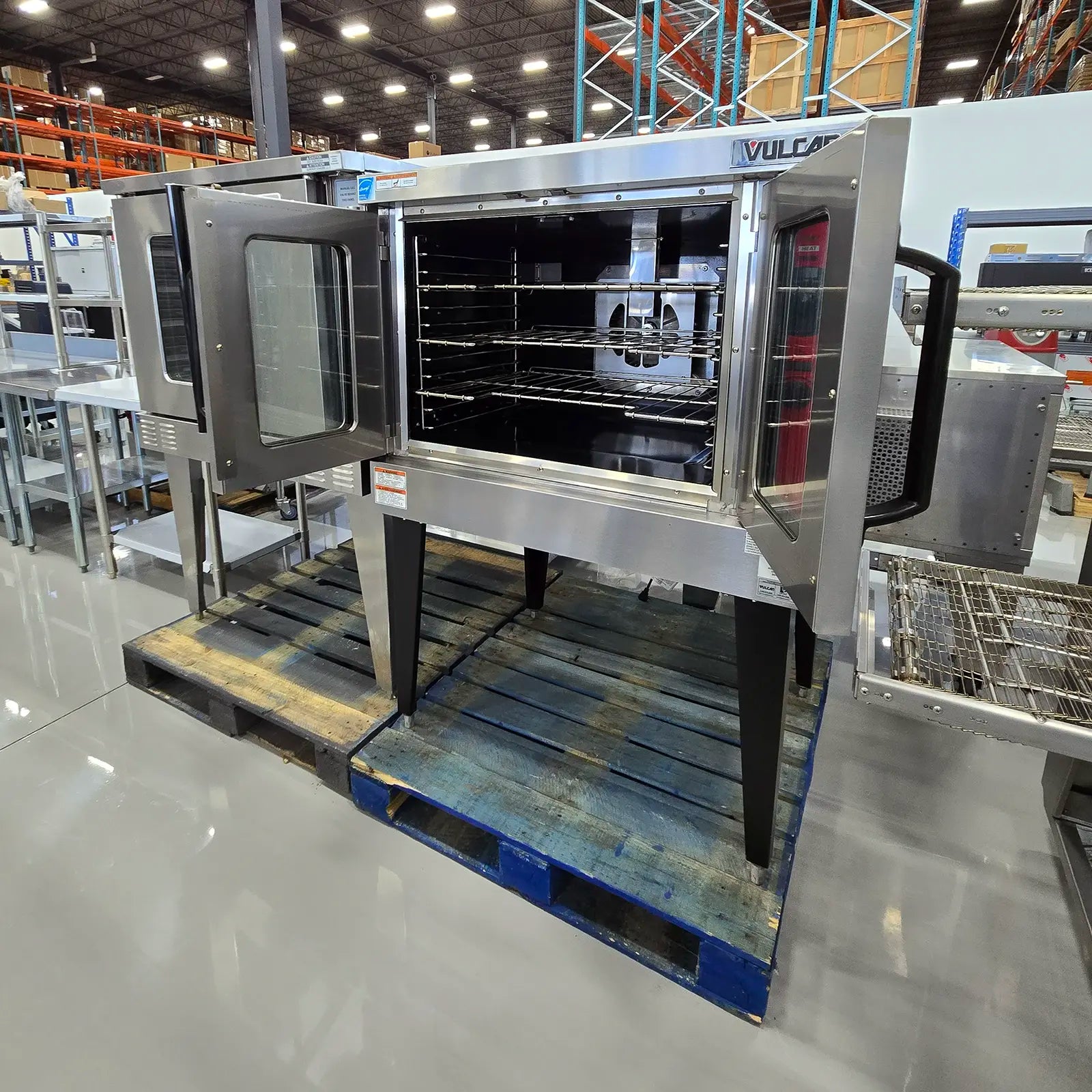 **OPEN BOX** Vulcan VC5GD Natural Gas Full Size Convection Oven-Phoenix Food Equipment
