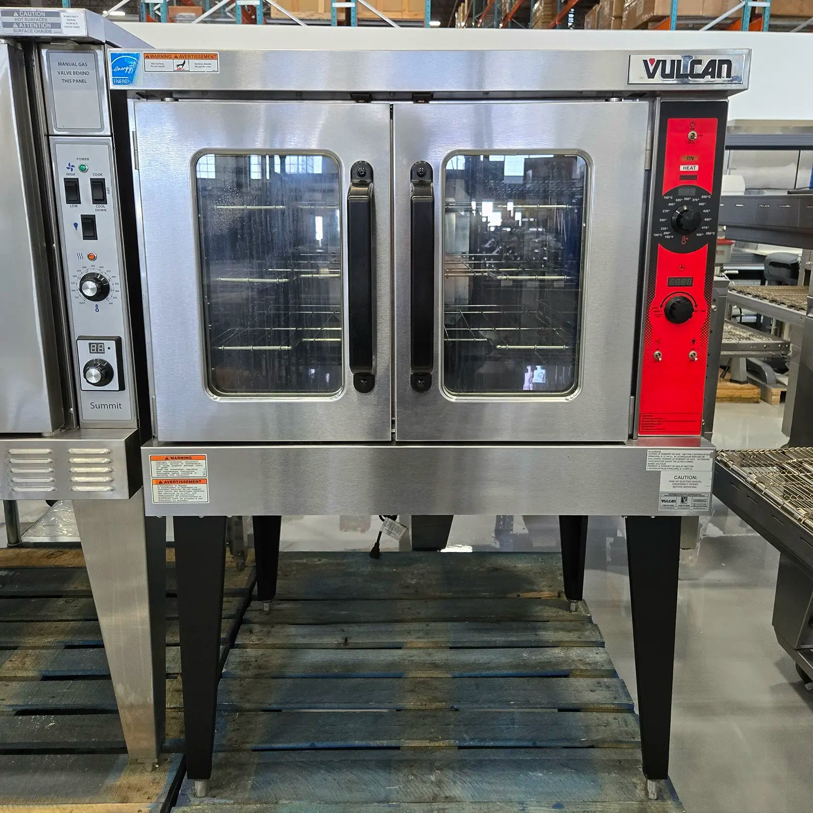 **OPEN BOX** Vulcan VC5GD Natural Gas Full Size Convection Oven-Phoenix Food Equipment