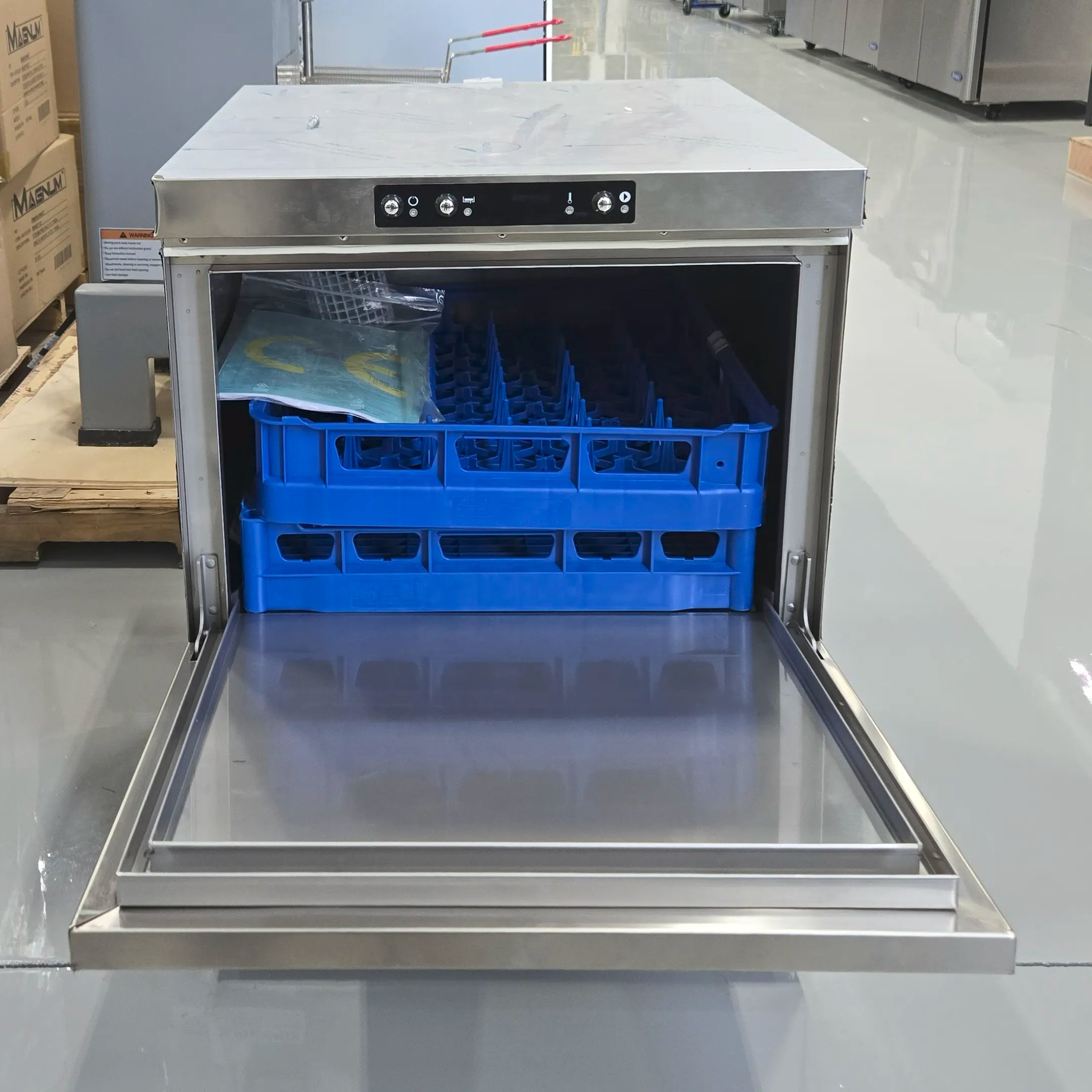 **OPEN BOX**ATA AF56 High-Temp Under Counter Dishwasher-Phoenix Food Equipment