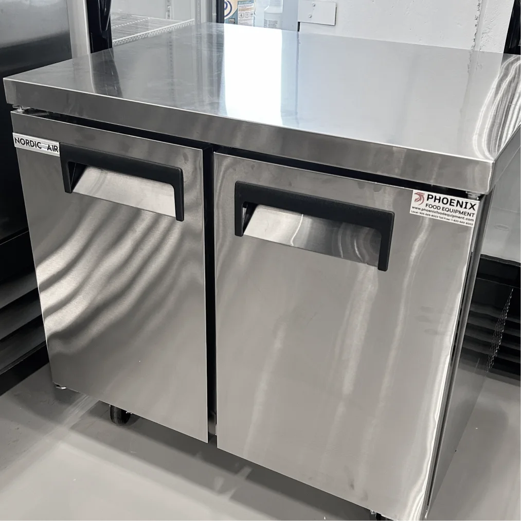**OPEN BOX** Nordic Air UCR-36 Double Door 36" Refrigerated Work Table