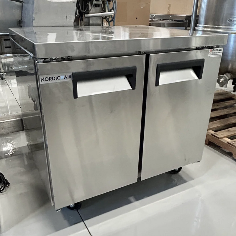 **OPEN BOX** Nordic Air UCR-36 Double Door 36" Refrigerated Work Table