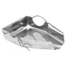 Omcan 18901 heavy duty electric tomato squeezer accessory, stainless steel discharge chute for strained tomato
