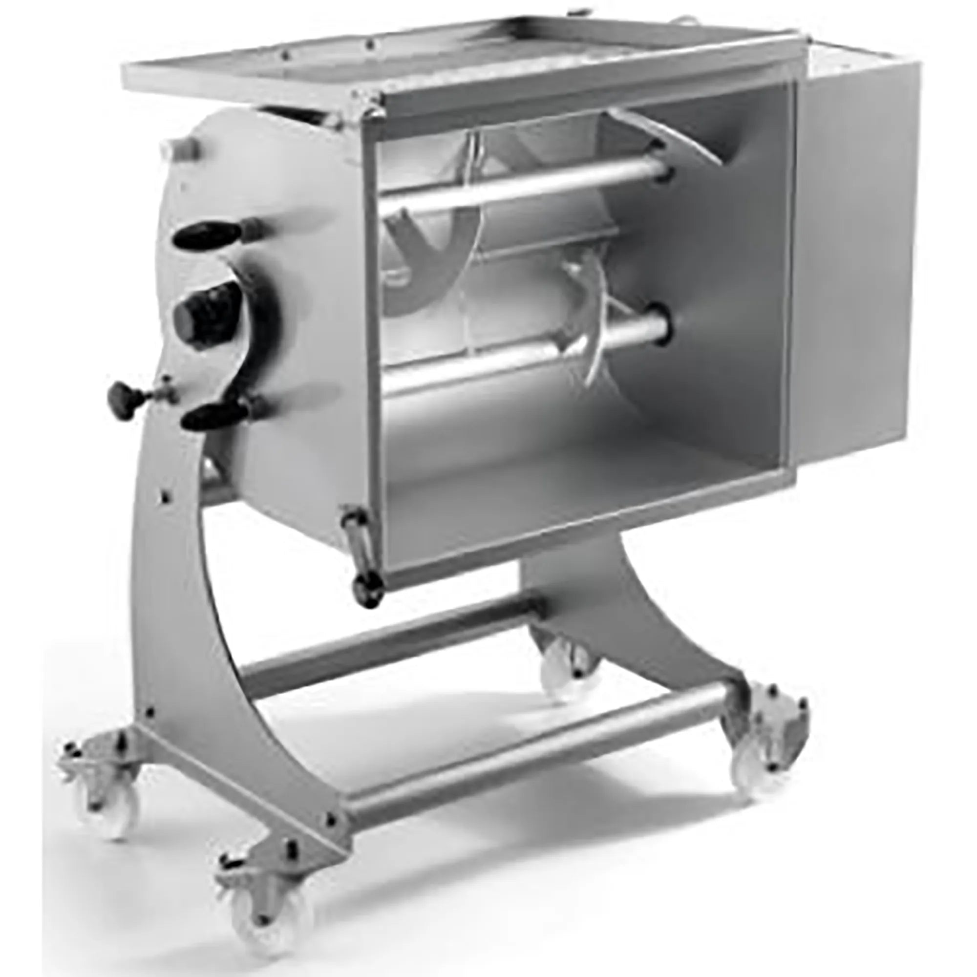 Omcan 37450 Heavy Duty Electric Meat Mixer - 176 LBS, (2) 0.75 HP, 220V-Phoenix Food Equipment