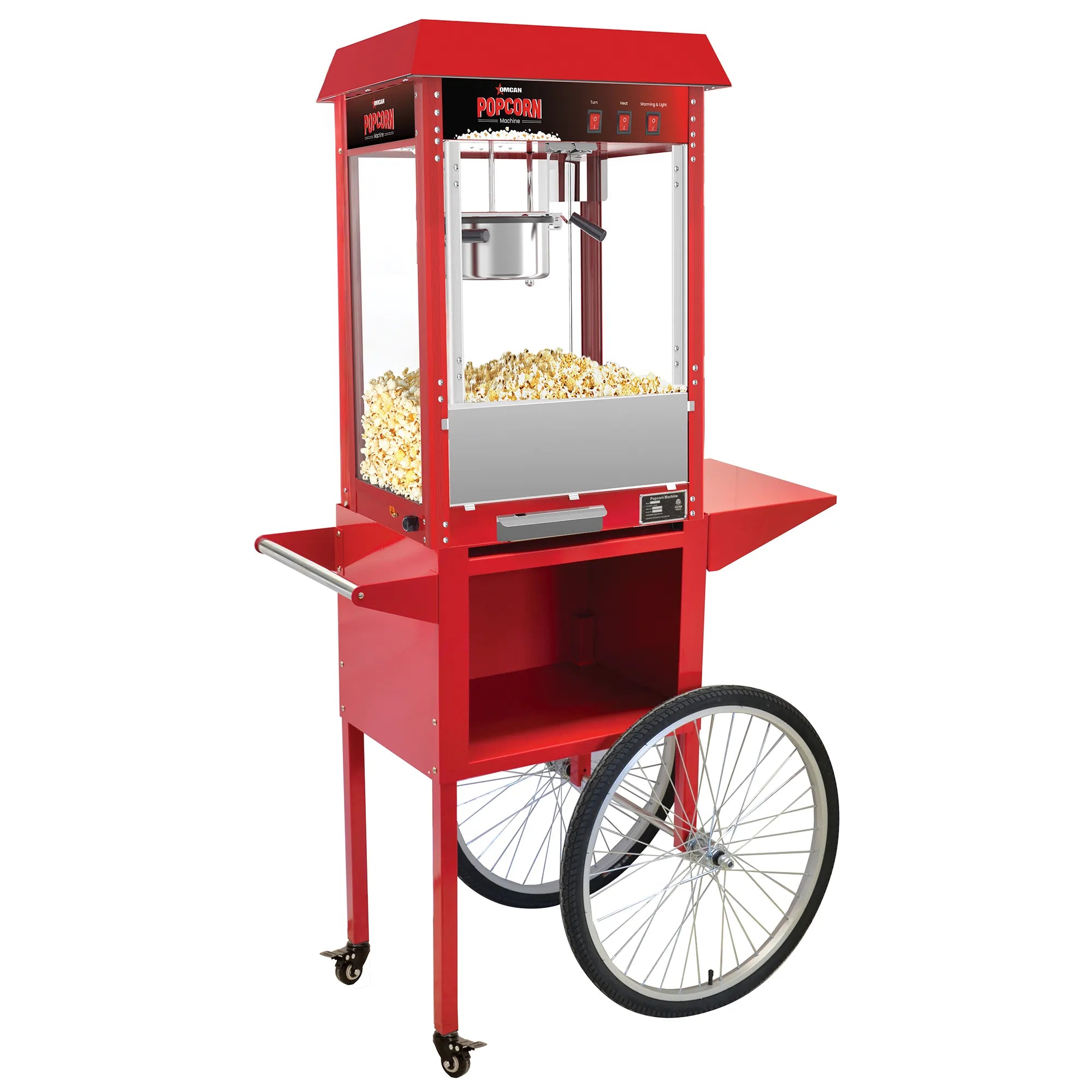 Omcan 40385 Popcorn Machine - 8 Oz. Capacity-Phoenix Food Equipment