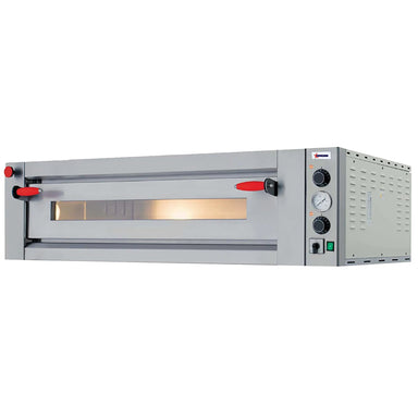 Omcan 40637 Fuoco Series Electric 28" Single Deck Counter Top Pizza Oven - 220V-Phoenix Food Equipment