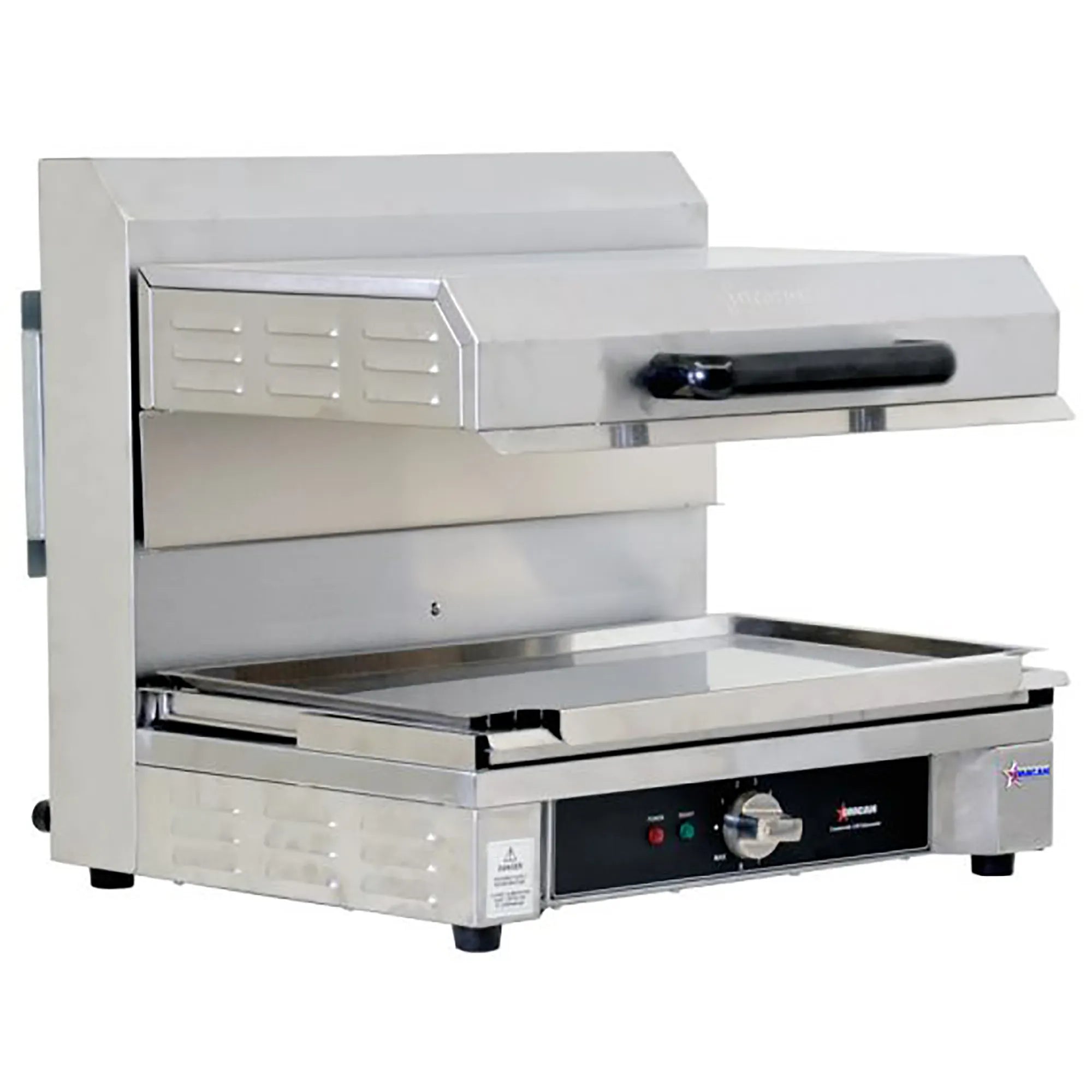 Omcan 43450 Electric 21" Adjustable Salamander Broiler-Phoenix Food Equipment