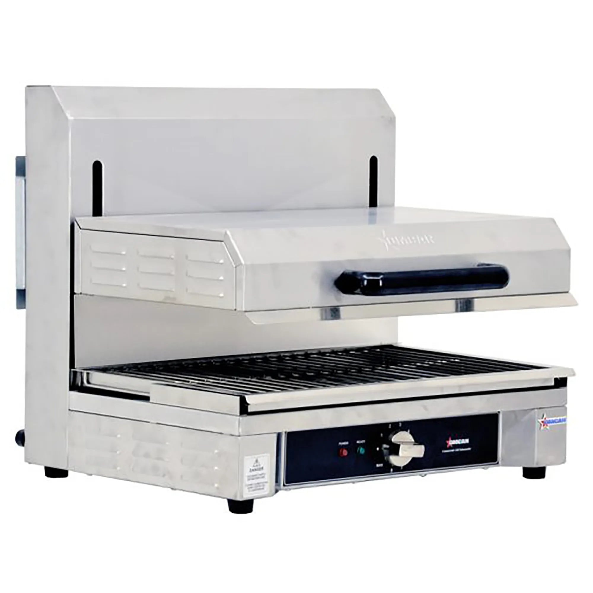 Omcan 43450 Electric 21" Adjustable Salamander Broiler-Phoenix Food Equipment