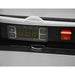 Omcan 44377 open air 51-inch wide refrigerator, close-up of the digital temperature controller and red power switch