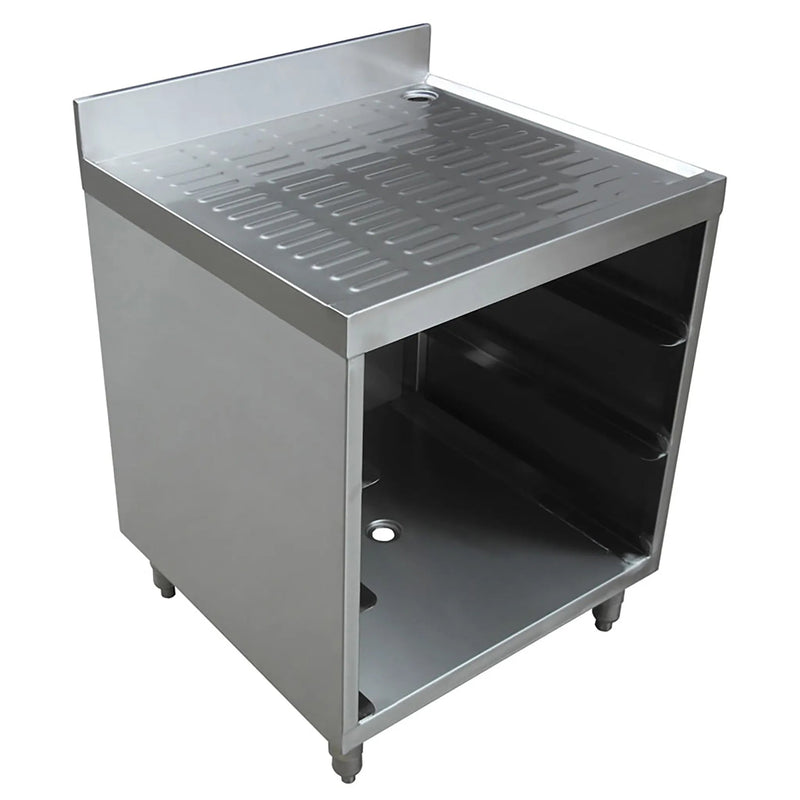 Omcan 44596 Glass Rack Cabinet, 24" Wide-Phoenix Food Equipment