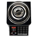 Omcan 44645 automatic fructose dispenser, top view showing the stainless steel lid and digital control keypad