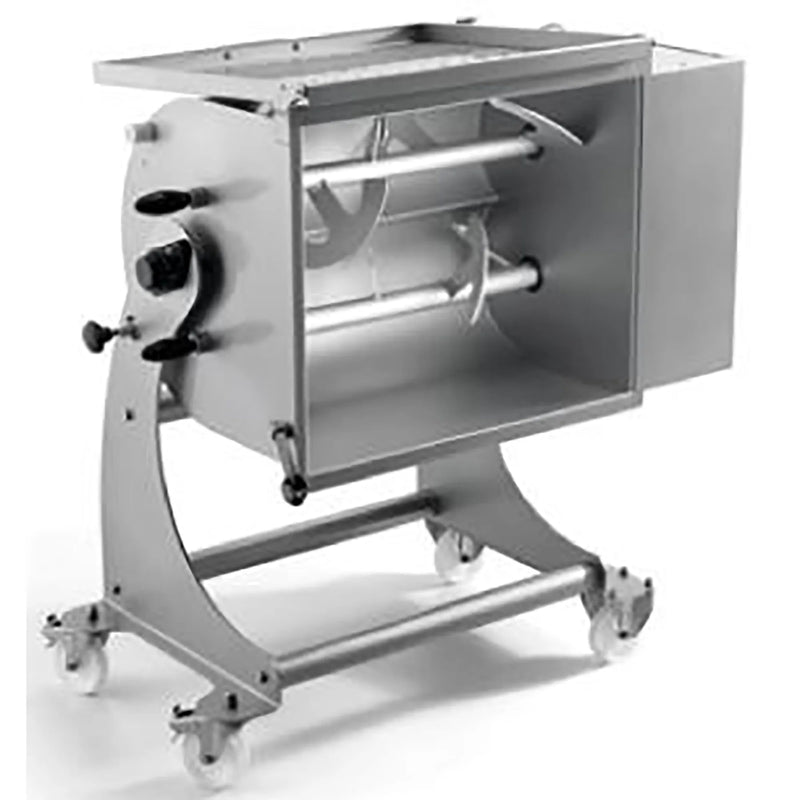 Omcan 47134 Heavy Duty Electric Meat Mixer - 110 LBS Capacity, (2) 0.5 HP, 220V-Phoenix Food Equipment