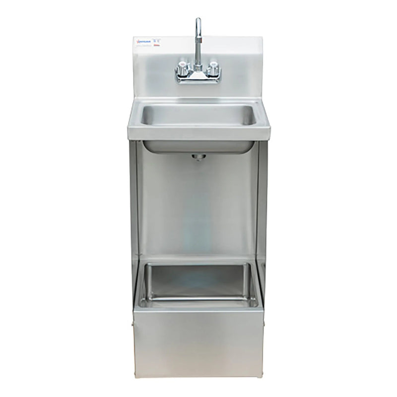 Omcan 47246 Combination Wall Mounted Hand Sink with Mop Sink-Phoenix Food Equipment