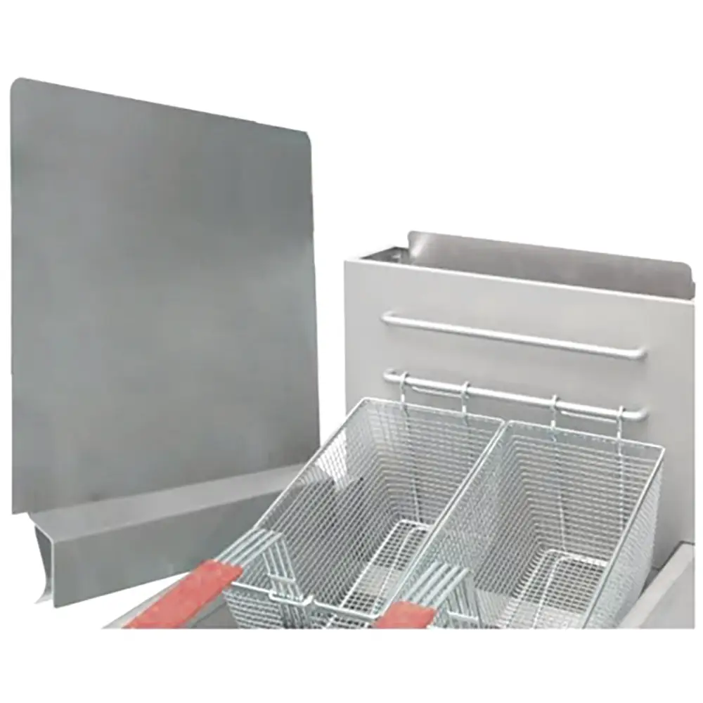 Omcan 47451 Stainless Steel Fryer Splashguard-Phoenix Food Equipment