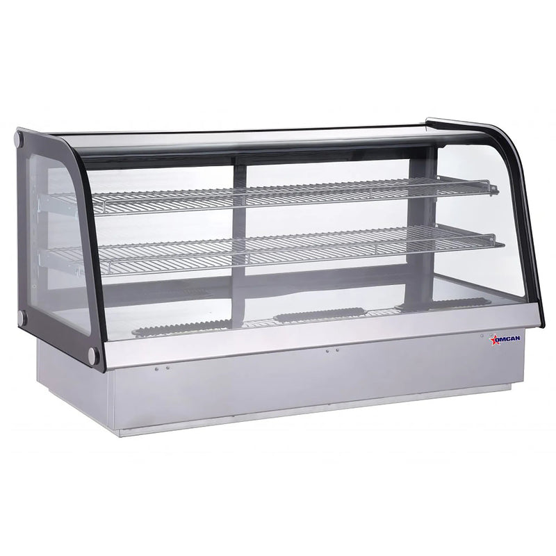 Omcan 47561 Counter Top 48" Drop-in Refrigerated Pastry Display Case-Phoenix Food Equipment