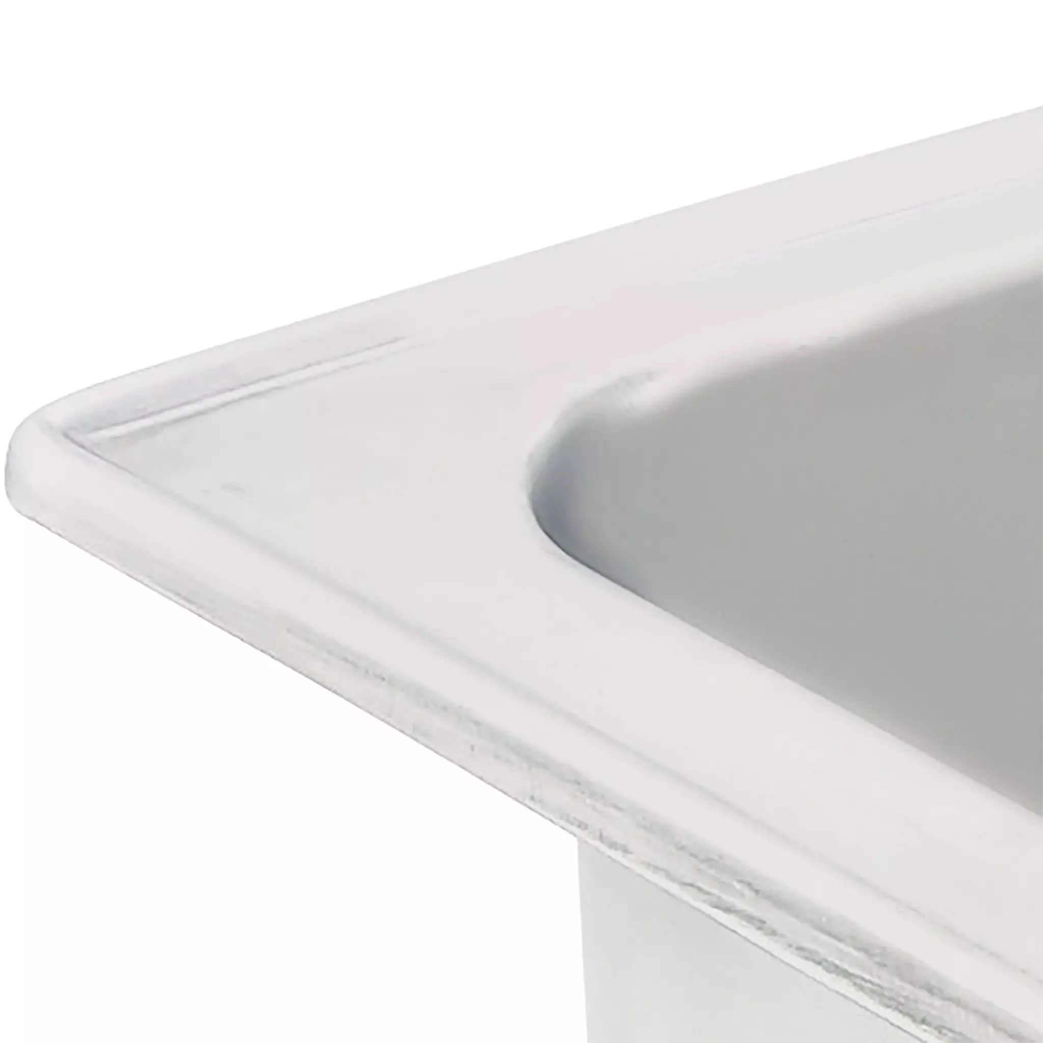 Omcan 80907 Stainless Steel 6" Deep Spillage Pan-Phoenix Food Equipment