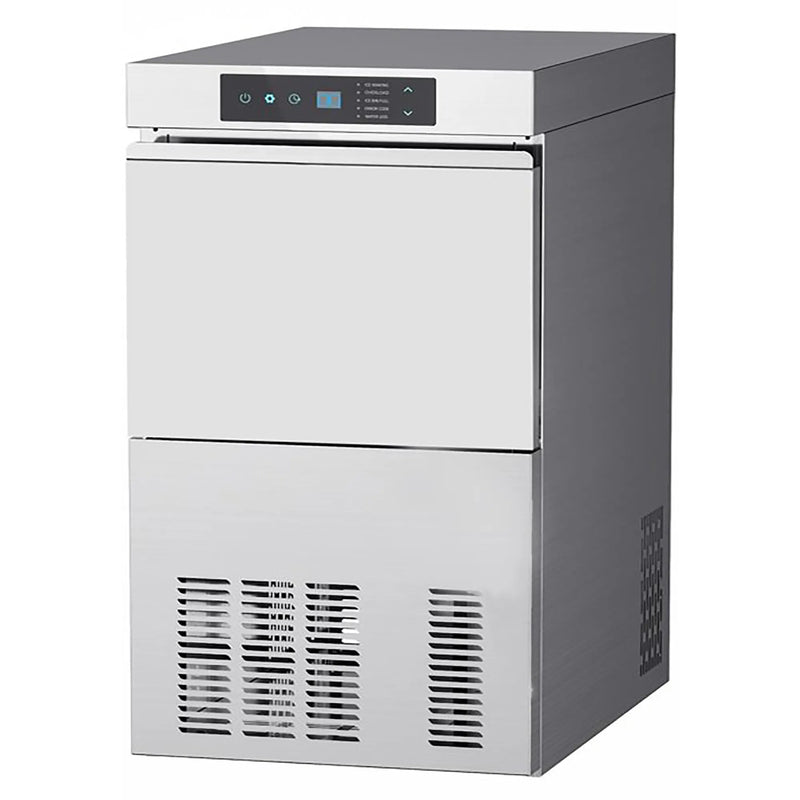 Osion OCU-100 Ice Machine, Cube Ice Shape - 97LBS/24HRS, 42LBS Storage-Phoenix Food Equipment