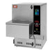 Perfect Fry PFA500 automatic ventless countertop fryer in stainless steel with front hopper and touchscreen