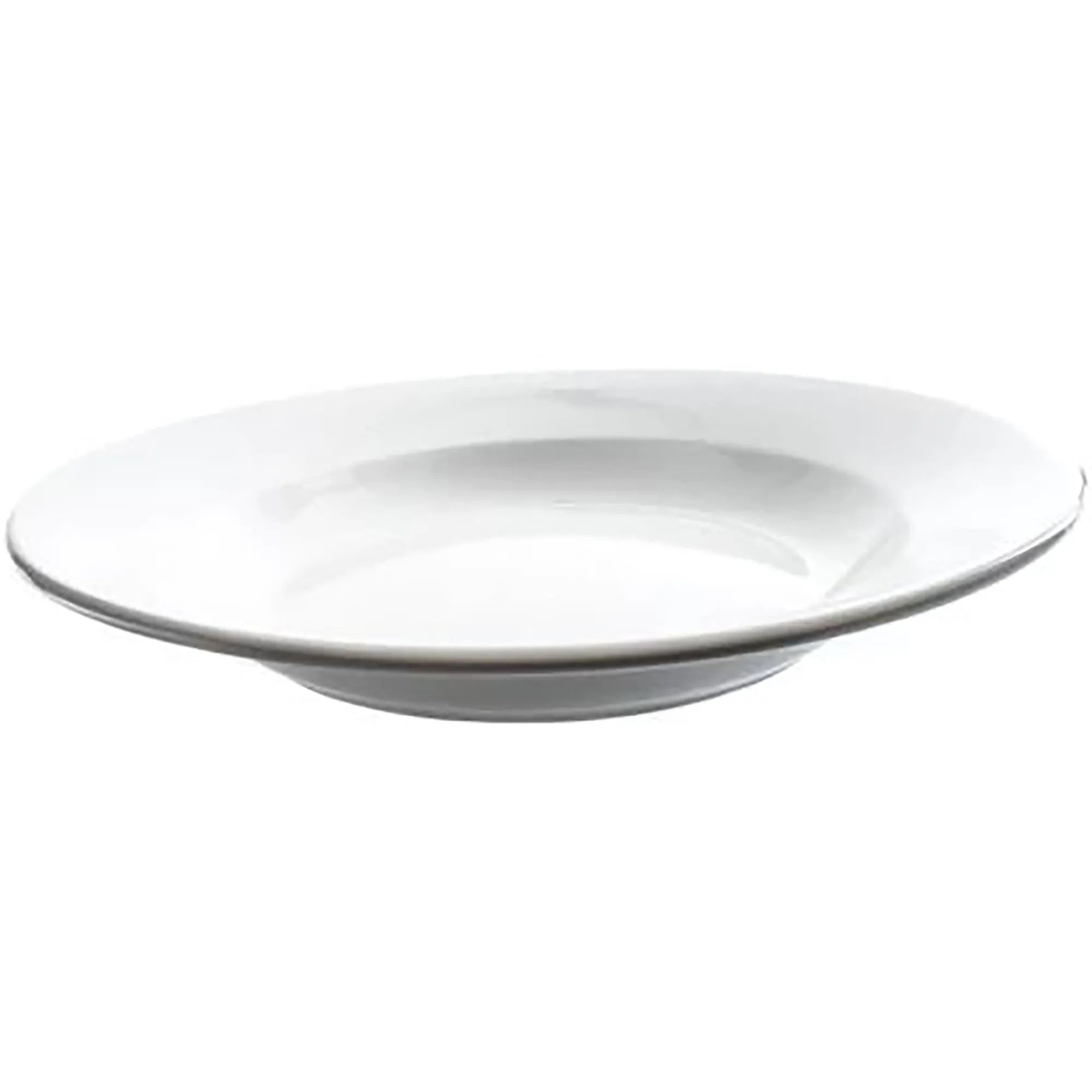 Phoenix Ceramic Wide Rim Plate - Various Sizes-Phoenix Food Equipment