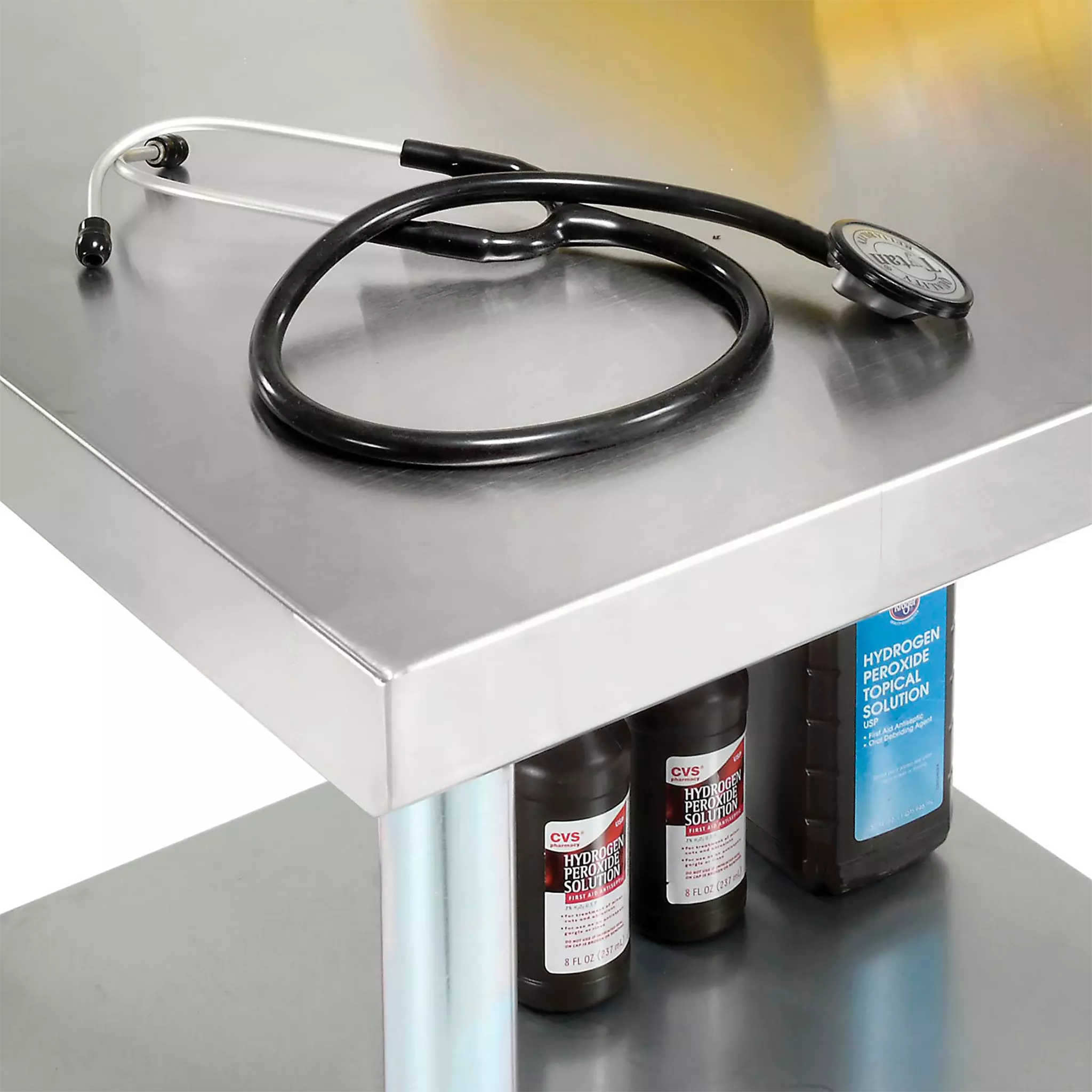 Phoenix ECONOMY 18 Ga. (1.2mm) 430 Stainless Steel Work Tables - Various Sizes-Phoenix Food Equipment