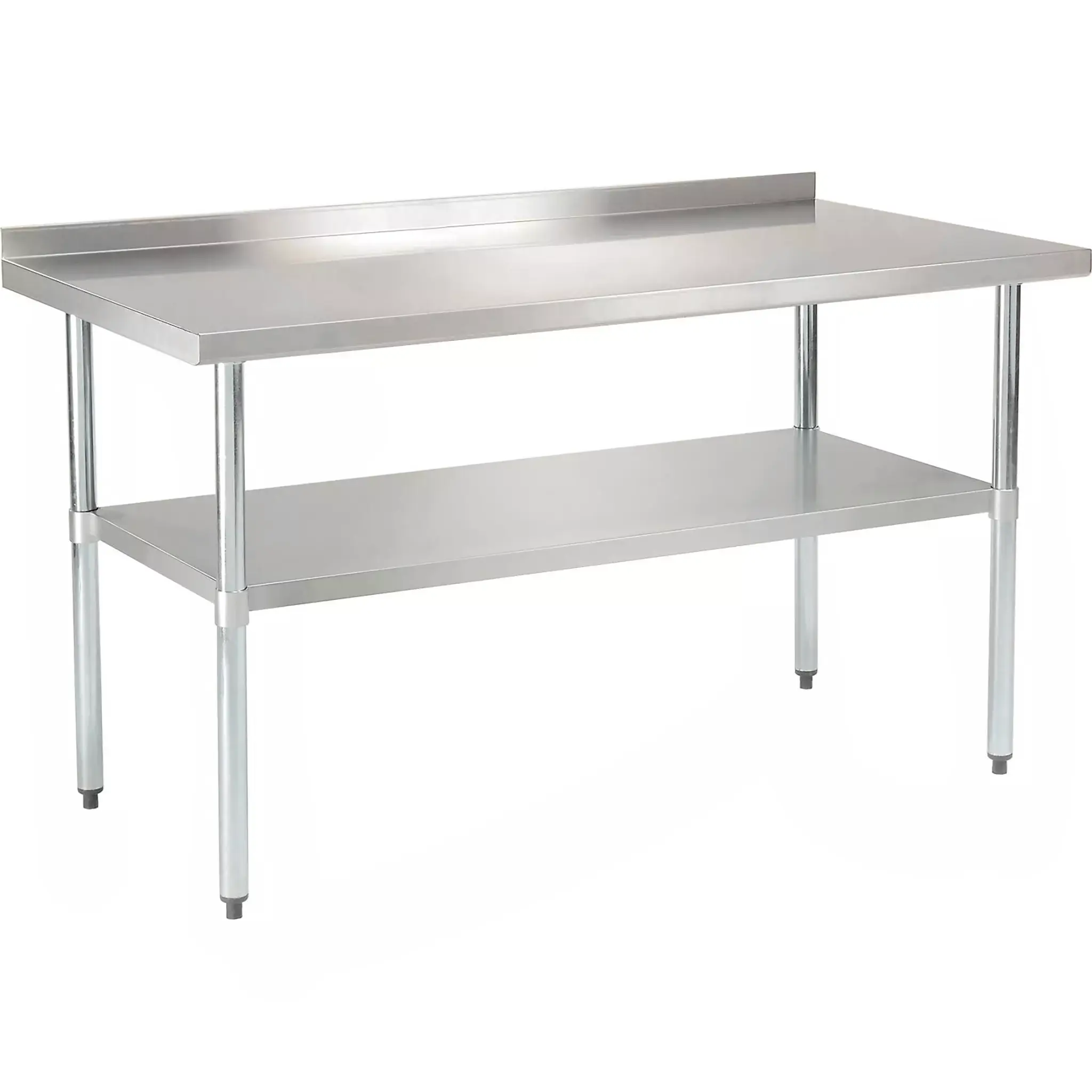Phoenix ECONOMY 18 Ga. (1.2mm) 430 Stainless Steel Work Tables - Various Sizes-Phoenix Food Equipment