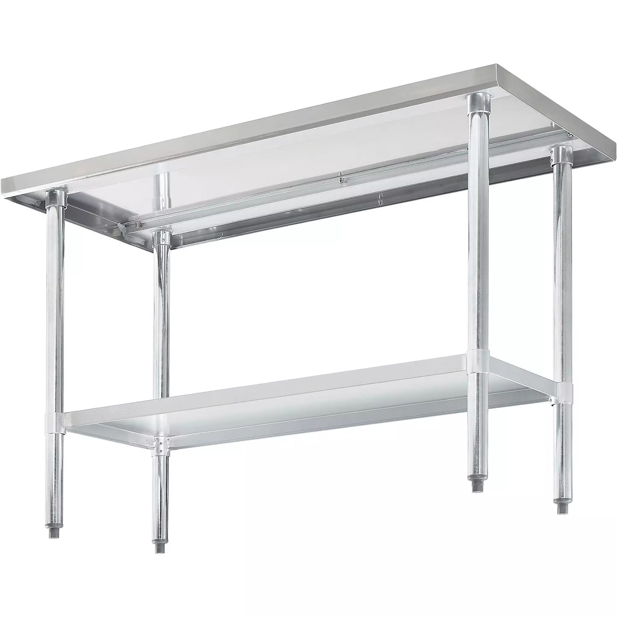 Phoenix ECONOMY 18 Ga. (1.2mm) 430 Stainless Steel Work Tables - Various Sizes-Phoenix Food Equipment