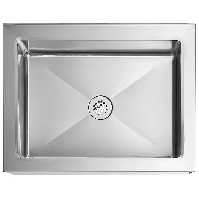 Phoenix MS-2024-10 Stainless Steel Mop Sink - 20"D x 24"W x 10"H Bowl Size-Phoenix Food Equipment