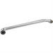 Phoenix standard duty swing neck only, chrome-plated faucet spout in a longer size option, angled side view