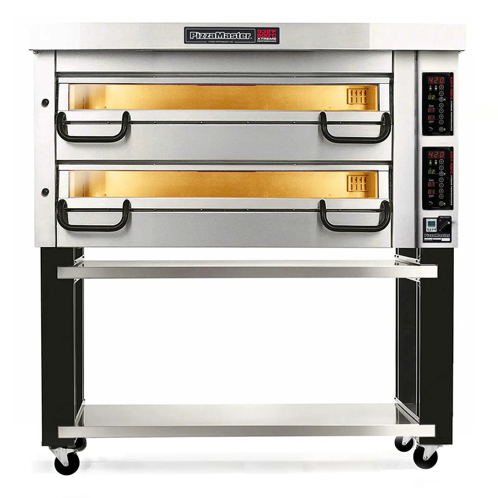 PizzaMaster PM112 Series Electric 42"W Deck Pizza Oven - Various Configurations-Phoenix Food Equipment