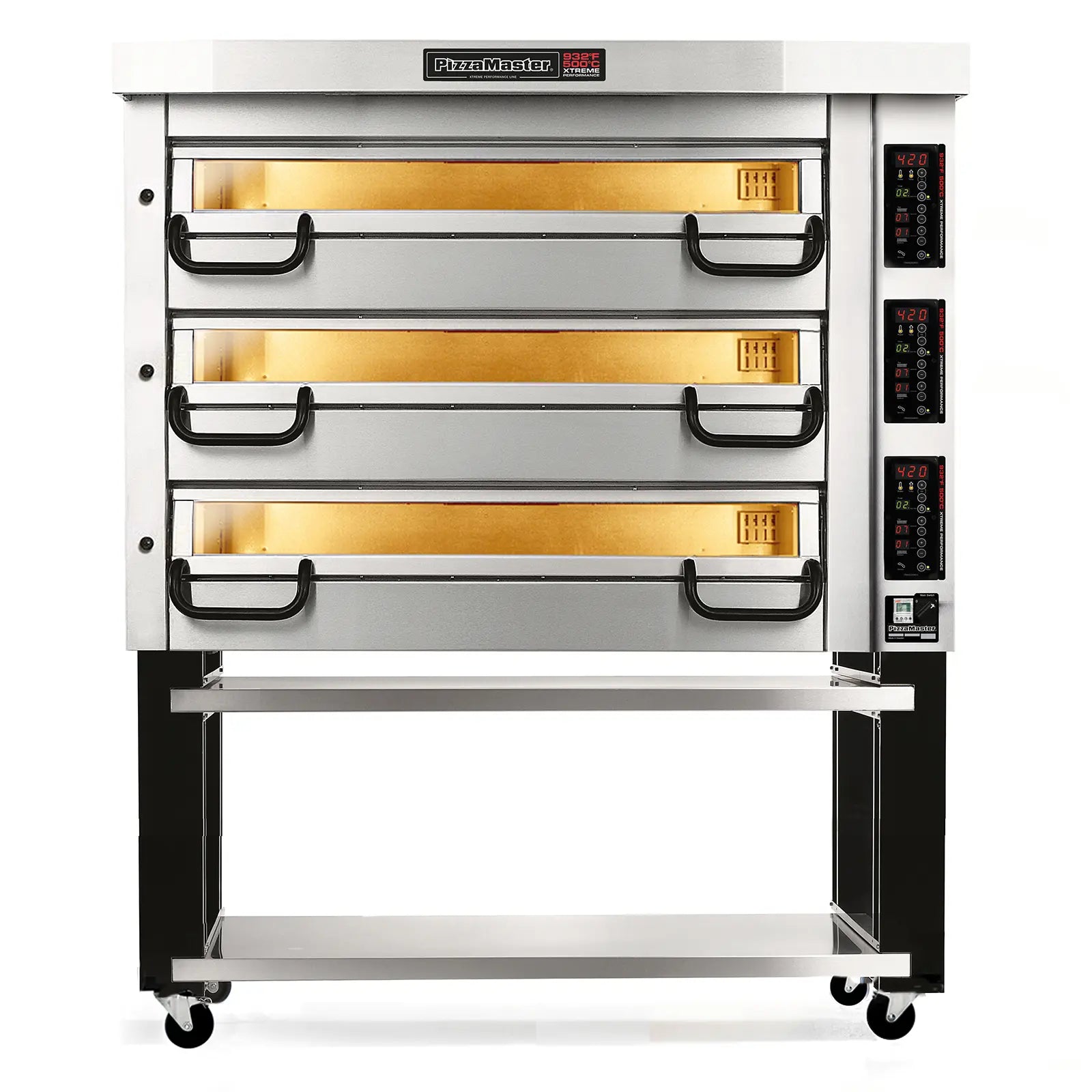 PizzaMaster PM112 Series Electric 42"W Deck Pizza Oven - Various Configurations-Phoenix Food Equipment