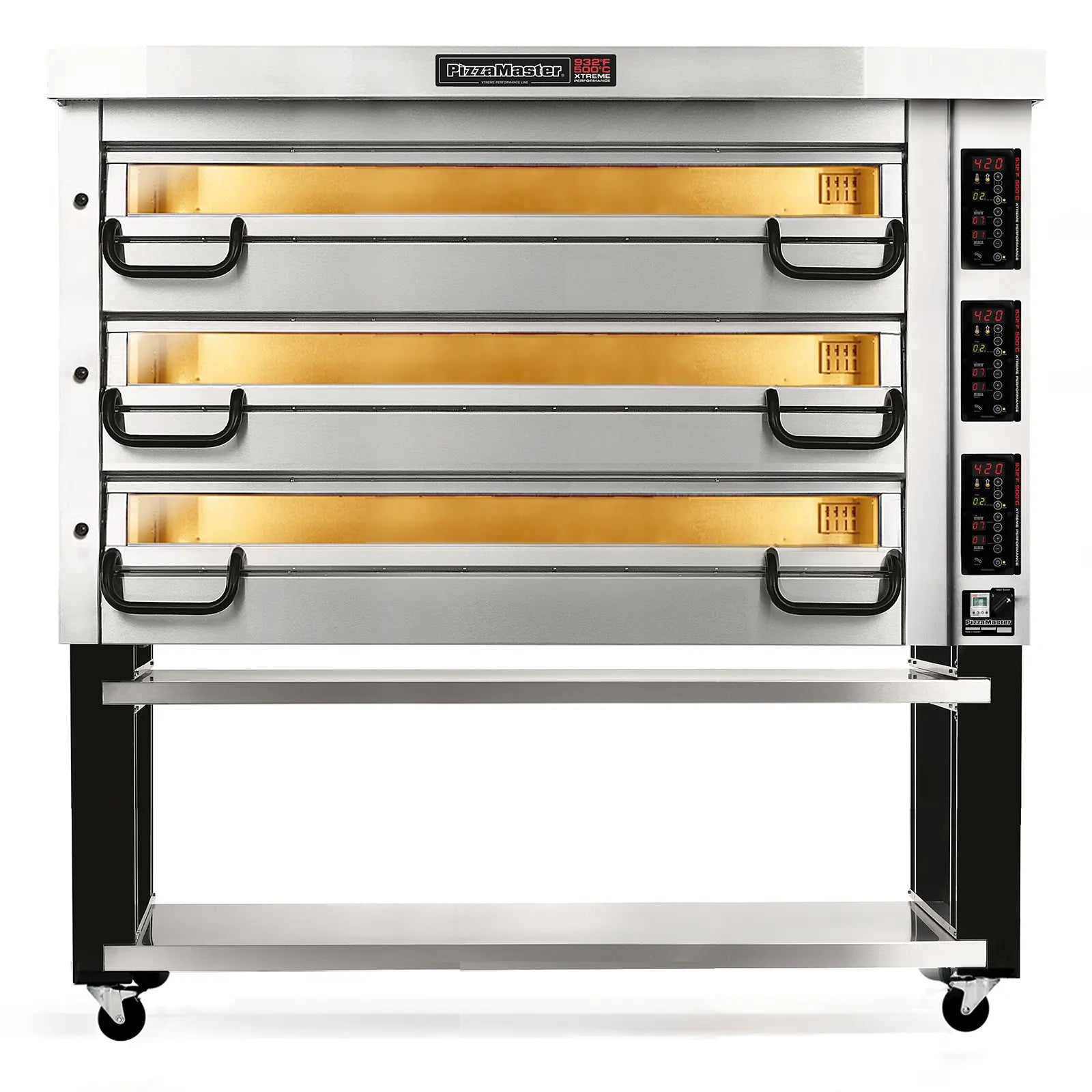 PizzaMaster PM113 Series Electric 63"W Deck Pizza Oven - Various Configurations-Phoenix Food Equipment
