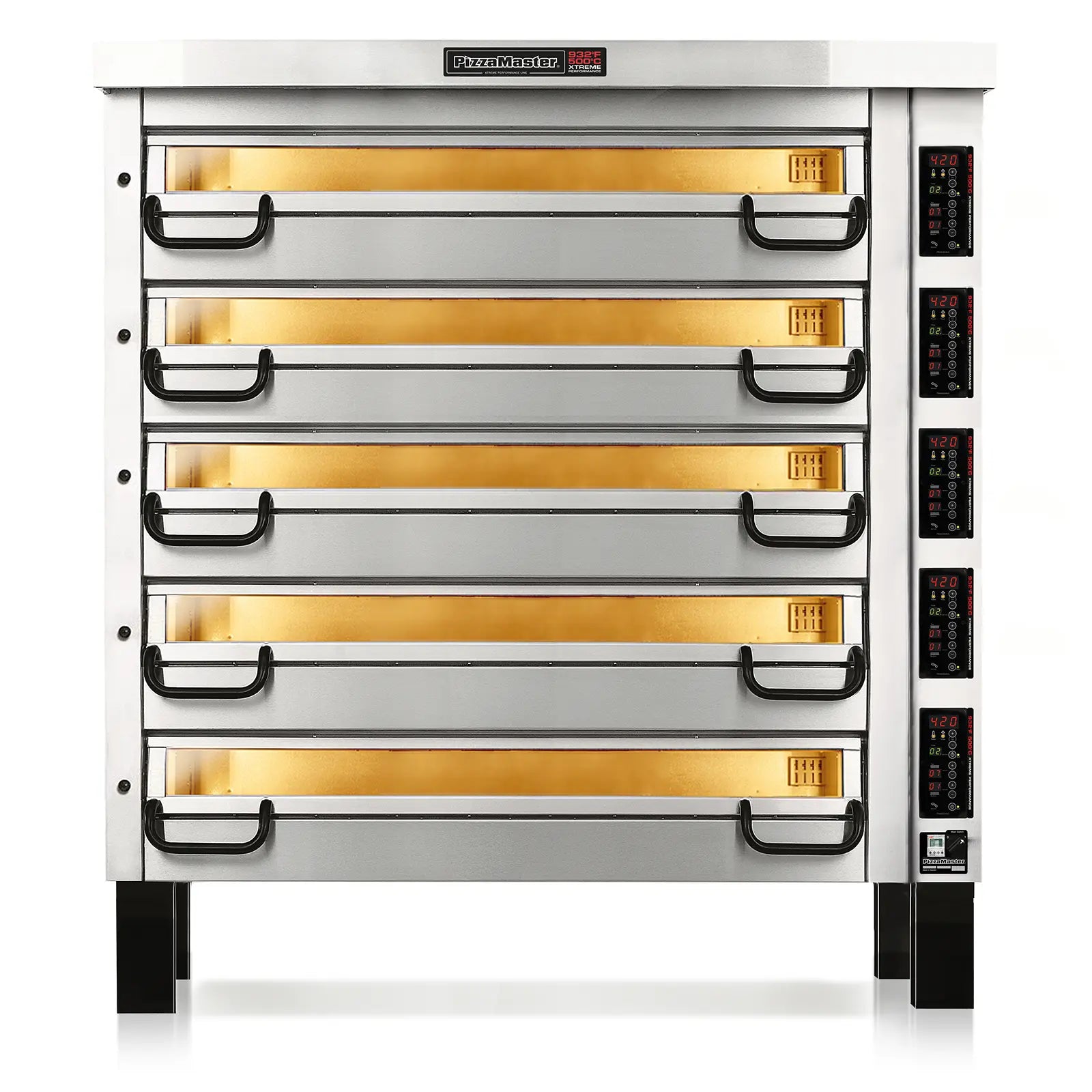 PizzaMaster PM113 Series Electric 63"W Deck Pizza Oven - Various Configurations-Phoenix Food Equipment