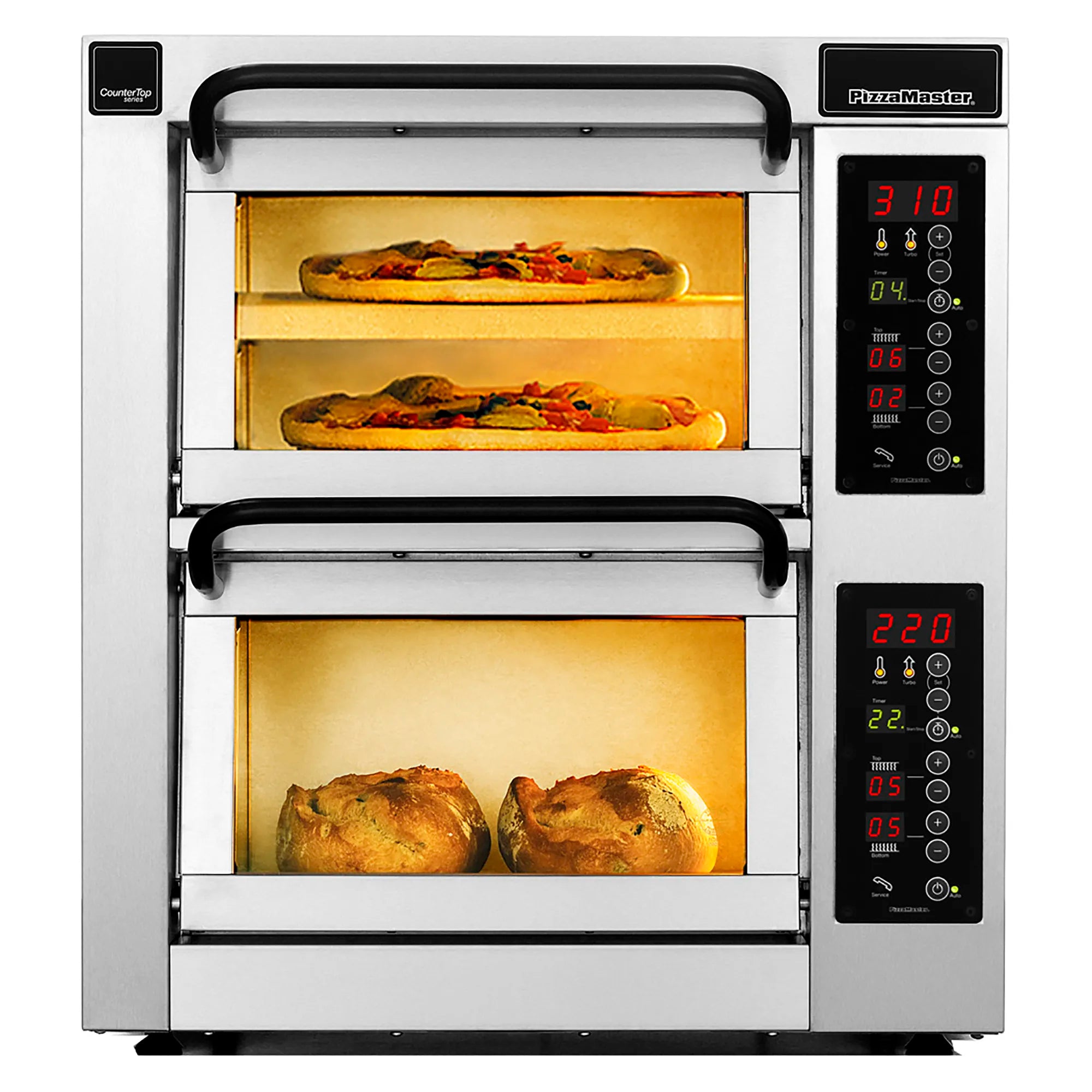 PizzaMaster PM350 Series Electric 14"W Counter Top Multi-Purpose Pizza Oven - Various Configurations-Phoenix Food Equipment