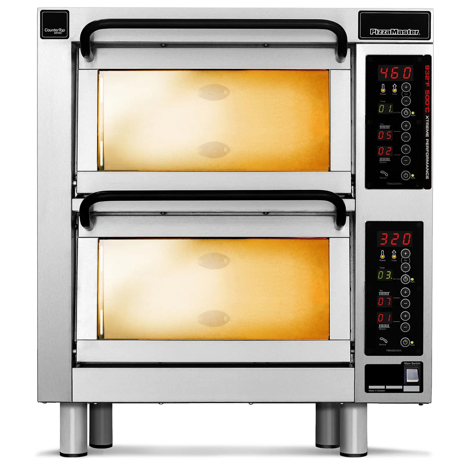PizzaMaster PM400 Series Electric 16"W Counter Top Multi-Purpose Pizza Oven - Various Configurations-Phoenix Food Equipment